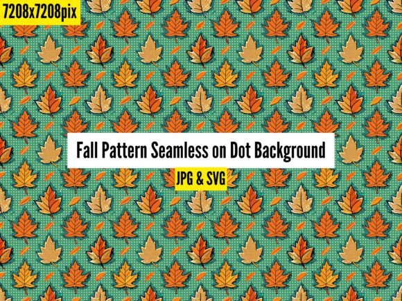 Autumn Dots Delight Seamless Patterns: Elevating Seasonal Design in a Digital-First World