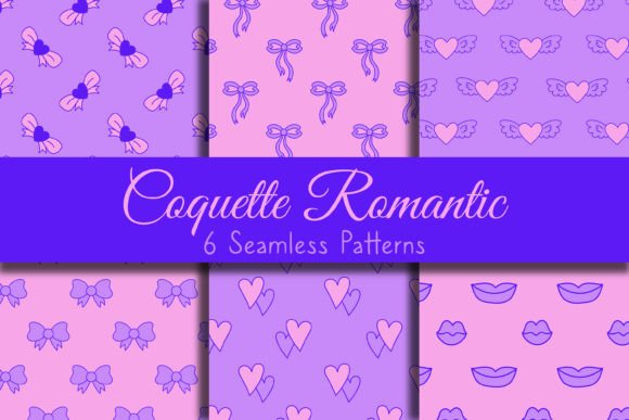 Embracing the Aesthetic: The Versatility of Coquette Romantic Seamless Patterns