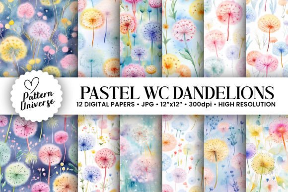 Pastel Watercolor Dandelions Patterns: A Comprehensive Evaluation
